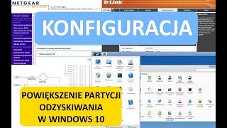 Powiększenie partycji odzyskiwania w Windows 10 [upl. by Charlean]