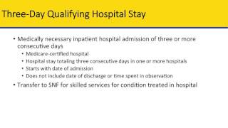 Skilled Nursing Facility Benefits Training [upl. by Cristal]