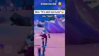 Bros skill 💀 fortnite fortniteclips [upl. by Tripp907]