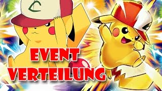 Ash Pikachu EVENT  Cappy  Event Verteilung  Pokemon Sun  Sonne and Moon  Mond [upl. by Perry288]