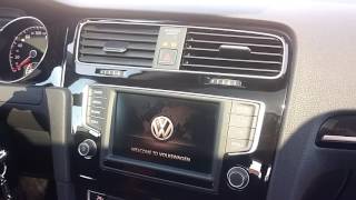 vw golf 7 geri görüş kamerası ve park sensörü rear cam [upl. by Aynad782]