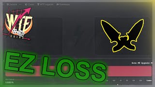 HOW NOT TO GAMBLE ON WTFSKINS  CSGO Gambling  Montage [upl. by Adaha]