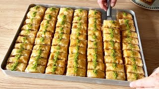 Altı Kadayıf Üstü Baklava😍Herkesin Bayram Tatlısı Olacak Yiyenler Hayran KalacakBera Tatlı Dünyası [upl. by Yelhsa]