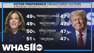 Early voting numbers show high turnout in US election especially among democrats [upl. by Reggis]