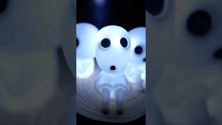 How to make these cute Kodama spirits from Mononokehime Super easy with 3dprinting [upl. by Sidoon]