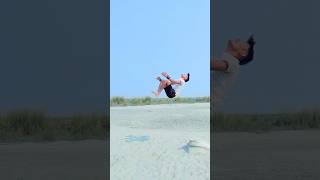 Gainer backflip 😱 power Full gymnast parkour acrobatics shorts flykigsanjeet [upl. by Nytsirt]