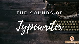 Typewriter Sound Effect [upl. by Anelleh]