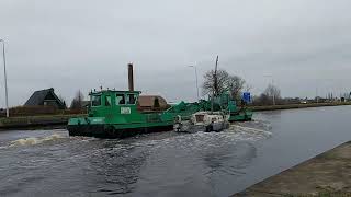 Scheepvaart op de Gouwe Wateruijl 2 [upl. by Zarger]