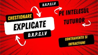 Chestionare explicate  Contraventii si Infractiuni partea I Legislatia rutiera pe intelesul tuturor [upl. by Chrisoula505]