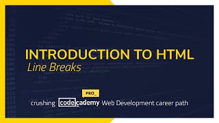 Crushing Codecademy PRO WEB DEVELOPMENT career path Challenge  Line Breaks [upl. by Ettevol]