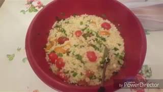 Salată cous cous cuș cuș 👨‍🍳 [upl. by Coughlin]