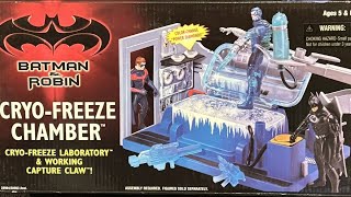 Cryo Freeze Chamber  Batman amp Robin Kenner Español [upl. by Arlin266]