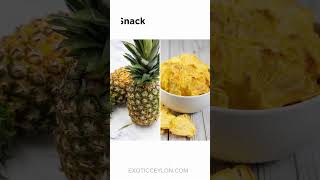 Benefits Of Dehydrated Pineapple Chips 🍍 driedfruits pineapple healthysnacks nutrition snacks [upl. by Eahsram823]