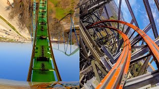 One Roller Coaster From Every Six Flags Park [upl. by Helbona]