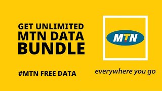 MTN FREE UNLIMINTED DATA BUNDLE TRICK Latest Trick [upl. by Fredel]