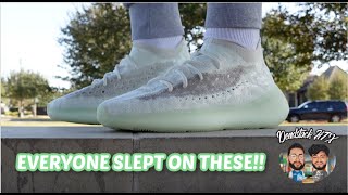 THE MOST SLEPT ON YEEZY OF ALL TIME  ON FEET ADIDAS YEEZY BOOST 380 CALCITE GLOW [upl. by Thorwald]