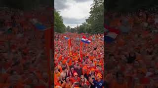 MÜNCHEN Oranjefans van links naar rechts 🧡 [upl. by Emmuela124]