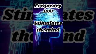 Frequency 1100 Hz  🎨 Increases creativity 🧠 Stimulates the mind holistichealth chakrabalancing [upl. by Ahsenhoj]