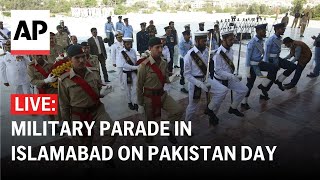 LIVE Military parade in Islamabad on Pakistan Day [upl. by Eetnwahs]