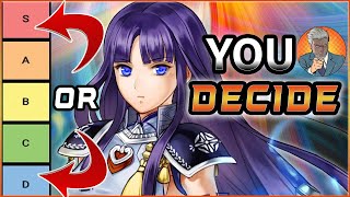 CHAT VOTED MYTHIC TIER LIST You decide who the best Mythic heroes are  Fire Emblem Heroes [upl. by Brinn411]