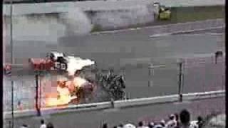 Geoff Bodine Daytona Truck Crash Home Video [upl. by Anaicul]