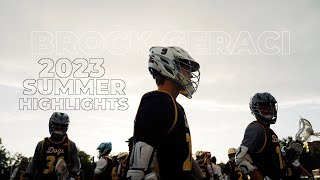 Brock Geraci 2023 Highlights  4 ⭐️ UNC Commit [upl. by Jedidiah]