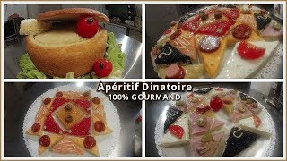 Recettes aperitifs dinatoire facile [upl. by Naicad535]