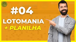 LM04  Planilha Lotomania 90 dezenas GRÁTIS  Vai te ajudar nos jogos para LOTOMANIA [upl. by Adnolrehs]