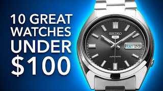 10 Best Watches Under 100 [upl. by Glanville]