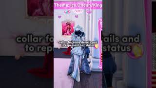 Ice queen with new items in dti dtiroblox dresstoimpress dresstoimpressroblox gameplay shorts [upl. by Cynarra178]