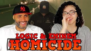 MY DAD REACTS TO Logic  Homicide ft Eminem REACTION [upl. by Fabrianne]