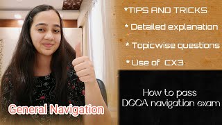 AIR NAVIGATION DGCA exam  PART A GENERAL NAV  airnav dgcaexams [upl. by Siraj]