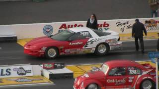 2011 NHRA Winternationals Super Stock Session 2 Part 1 [upl. by Diantha]