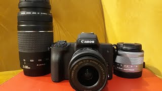 Canon M50 mark ii video lens explained for beginners in under 5 minutes in 2024 [upl. by Minor]