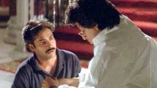 A Heart touching Father And Son Relationship Scene  Suswagatham  Pawan Kalyan Devayani [upl. by Ived]