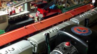 Brief Lionel train layout overview [upl. by Introk]