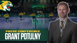 Grant Potulny Press Conference on October 10 2023  NMU Hockey [upl. by Sherfield645]