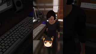 The Ghost Is Gaslighting Foxxy phasmophobia vtuber shorts [upl. by Ibrad]