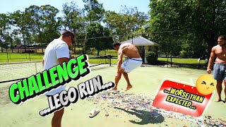 Lego Run Challenge 👉 Kind of Hurtsworse than expected [upl. by Delos]