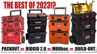 Is Milwaukee Packout the Best Toolbox System in 2023 VS Klein Modbox Ridgid And Husky [upl. by Niuqram]