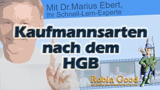 Kaufmannsarten nach dem HGB [upl. by Huebner]