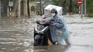 Super Typhoon Yagi causes floods in Vietnams Haiphong  AFP [upl. by Holcman]