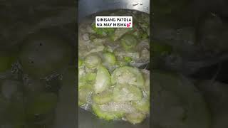 FILIPINO FOODGINISANG PATOLA NA MAY MISWA filipinofood appzfoodie ginisangpatola miswa shorts [upl. by Gish291]