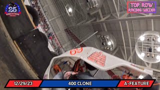 Dec 29 2023  GOPRO  69 Trenten Vogts  400 Clone Kart Feature  The Rumble in Fort Wayne [upl. by Azilanna]