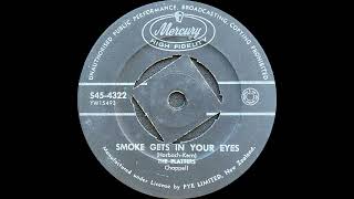 1958 The Platters  Smoke Gets In Your Eyes [upl. by Jolyn]