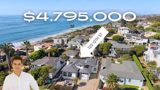 Touring 48M Remodeled Ocean View Home in Del Mar 92014 [upl. by Nwahsyd]