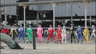 FAN MADE Gaoranger Vs Timeranger Roll Call [upl. by Fee]