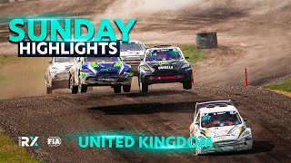 Sunday Highlights  Cooper Tires World RX of United Kingdom 2023 [upl. by Radley477]