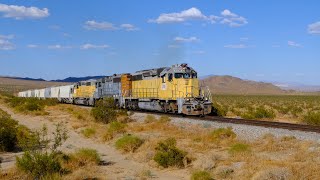 Railfanning Trona Railway Co with ExUnion Pacific SD402’s and Southern Pacific SD40R [upl. by Nnarual]