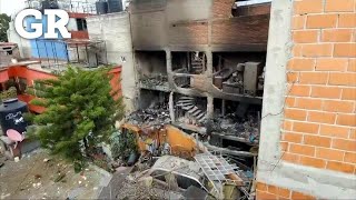 Explosión deja 12 heridos y casas dañadas en Coyoacán [upl. by Lartnom]